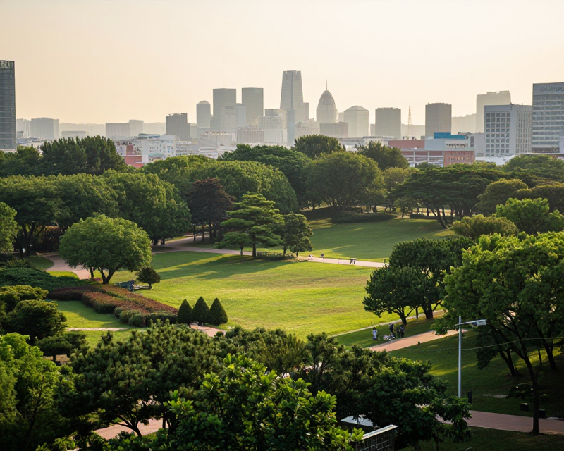 Yongsan Park Urban Greenery