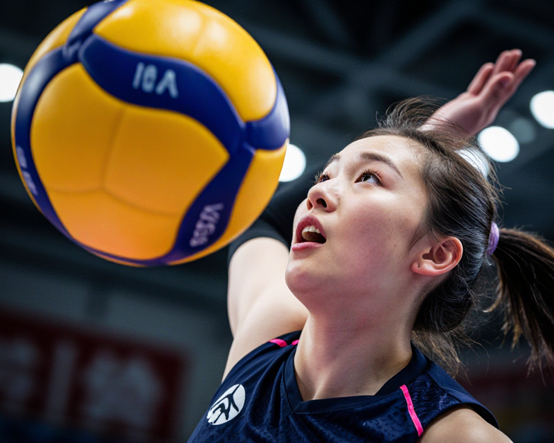 Cinematic Volleyball Action