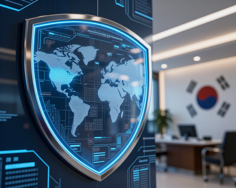 Cybersecurity and Diplomacy Concept