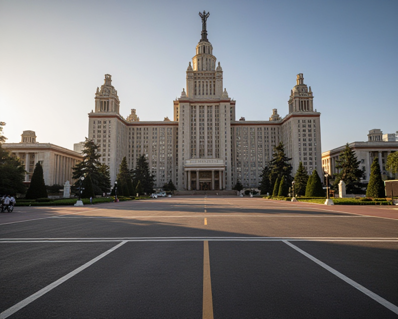 Grand University Campus in Pyongyang