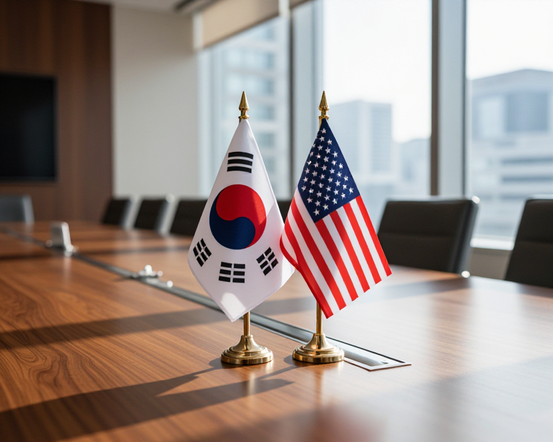 Diplomatic Meeting Atmosphere