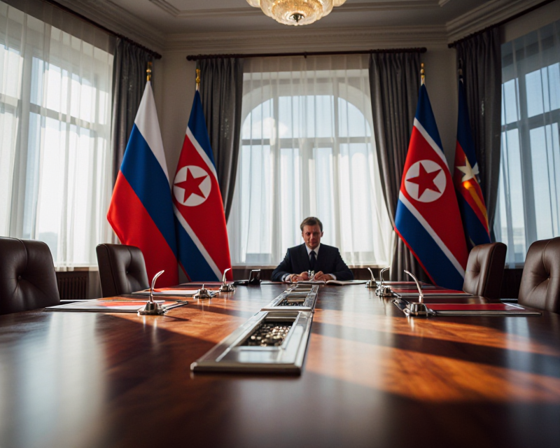 Diplomatic Meeting Atmosphere