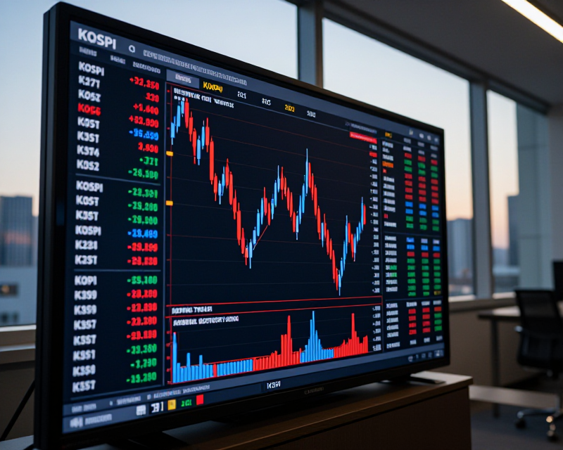 Stock Market Decline Concept
