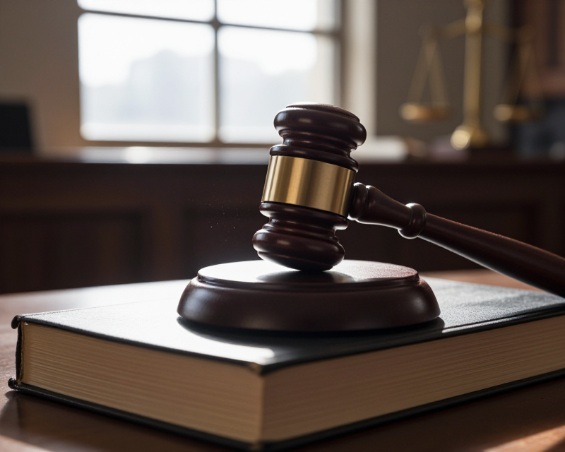 Symbolic Judicial Gavel