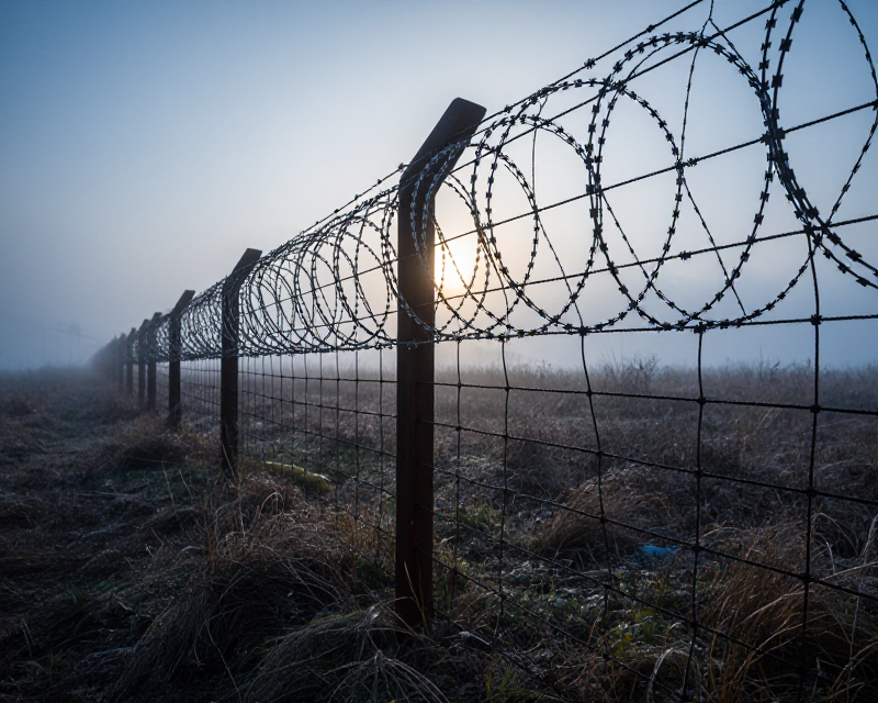 Korean Border Tension Atmosphere