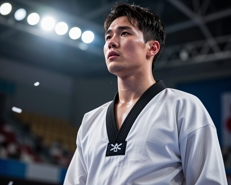 Taekwondo Victory Moment
