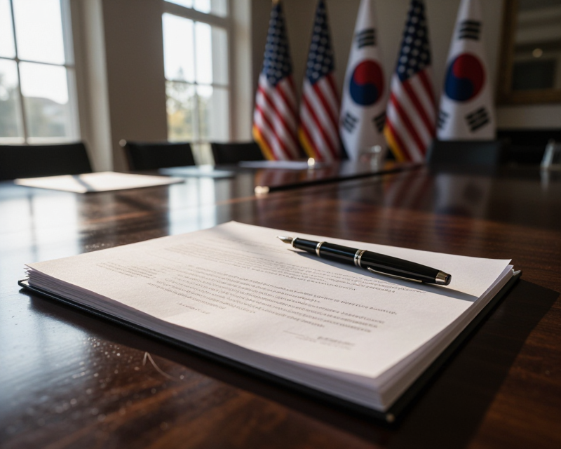 Diplomatic Meeting Atmosphere