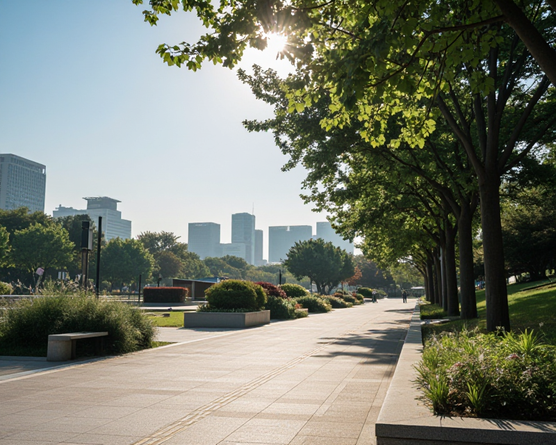 Sunny Morning in Korea
