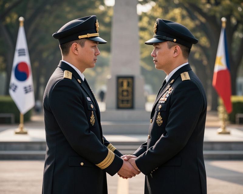 Military Diplomacy Scene