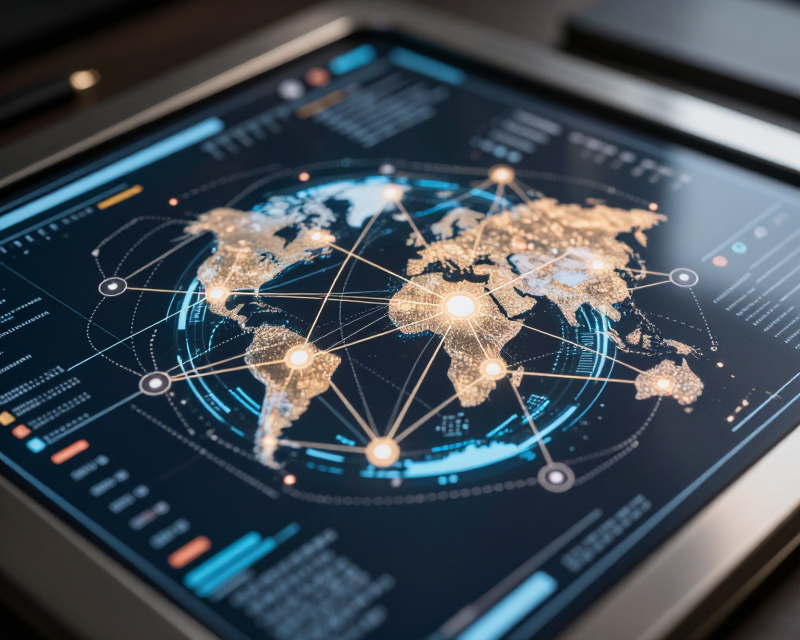 Global Corporate Merger Concept