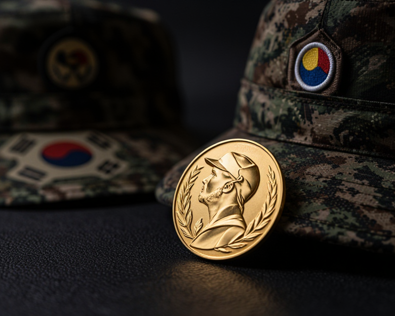 Symbolic representation of the military exemption controversy